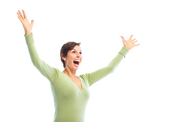 happy woman