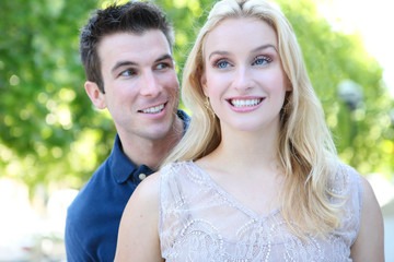 Fototapeta premium Attractive Couple in Love