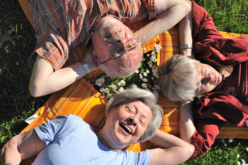 Three Seniors Enjoying the Summer 1
