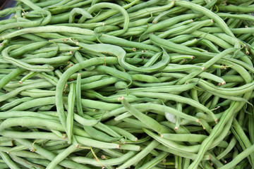 Pile of french beans