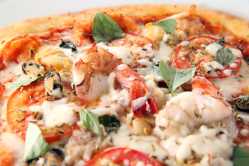 pizza seafood