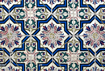 Portuguese glazed tiles 016
