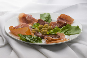 prosciutto dish