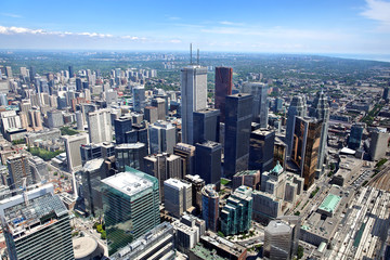 Fototapeta na wymiar Blick auf Toronto, Kanada