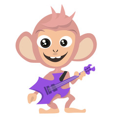 guitarist monkey