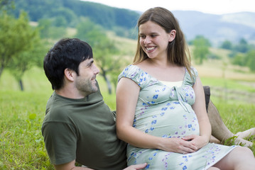 Pregnant couple