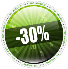 Button - Rabatt, Angebot