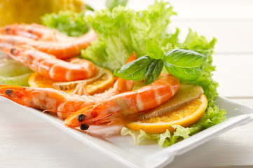 shrimp salad - insalata di gamberi