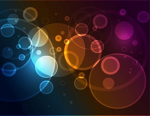 Abstract background with circles