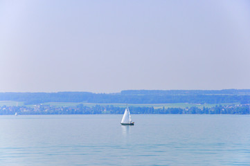 Segelboote am Bodensee