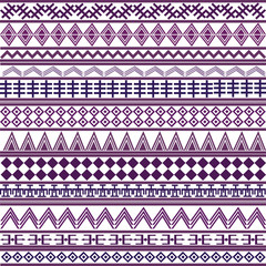 Background with geometrical shapes, purple African motives