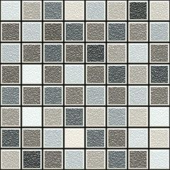 grey and brown 3d structure tiles pattern