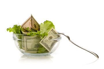 creative money food