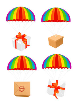 Parcel parashute