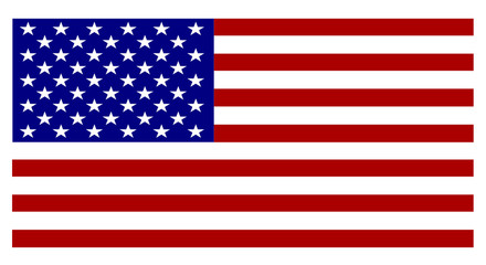US flag vector