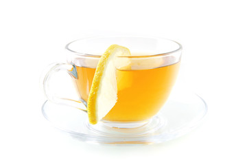 lemon on tea