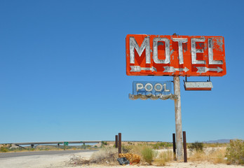 Vintage Motel Sign - 24404260
