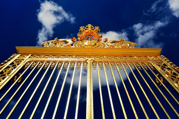 Versailles, golden gates
