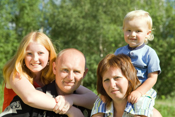 family  from four against nature