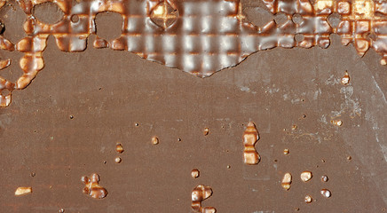 Texture of chocolate