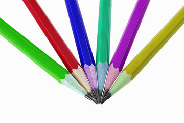 Naklejka premium colour pencil