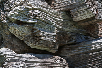 Holzhüttendetail