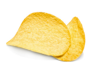 Two potato chips