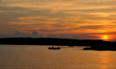 Sunset Over Niles Beach