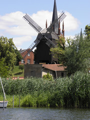 Bockwindmühle auf der Insel Werder-Havel