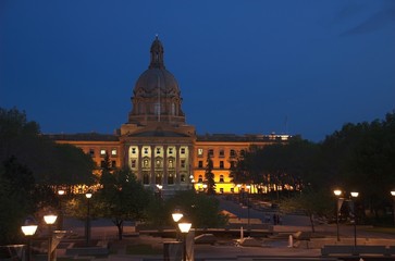 Fototapeta na wymiar Alberta Legislature