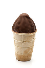icecream with chocolate