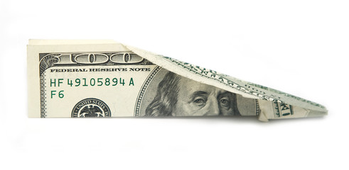 The plane from a dollar