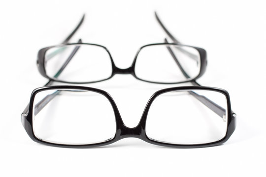 Two Pairs Of Glasses (selective Focus)