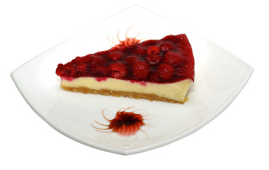 Raspberry cake