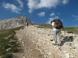 Walking in Abruzzo (Corno Grande)