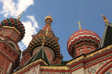 Fototapeta na wymiar Saint Basil Cathedral (Moskwa, Rosja)