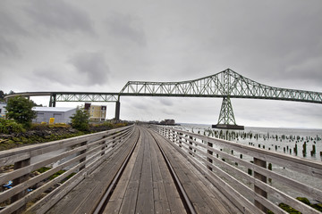 Fototapeta premium Astoria-Megler Bridge 4