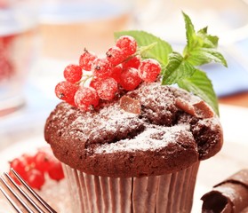 Chocolate muffin