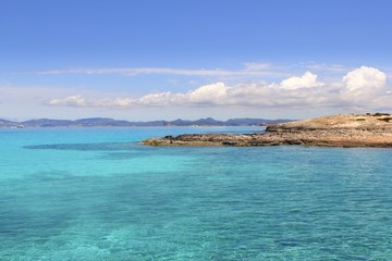 Illetas Formentera sea ibiza horizon Balearic