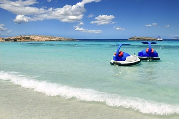 Illetes Formentera beach turquoise mediterranean