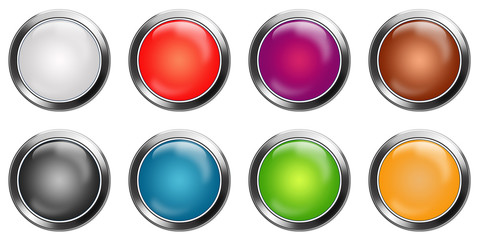 button set, glasbutton, aqua, 3d, platzhalter, colorful