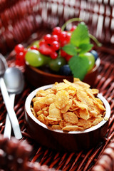 cereals with berry fruits