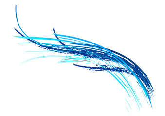 Obraz na płótnie Canvas blue wave