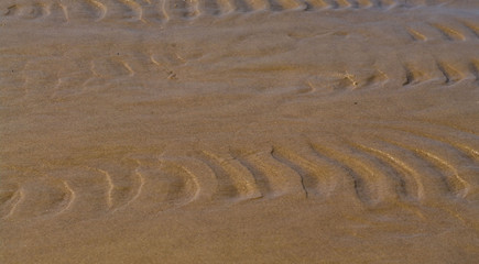 Fototapeta na wymiar relief of sea sand