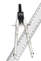 Zirkel, Lineal und Geodreieck