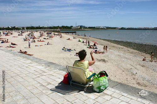 Plage De La Rochelle Stock Photo And Royalty Free Images On