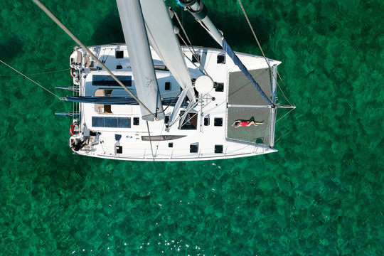 Catamaran, Porquerolles France, Var,