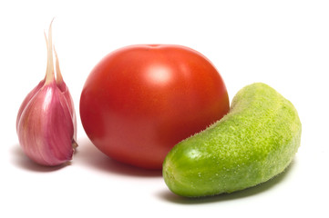 Fresh vegetables.