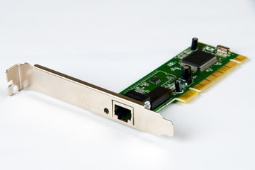 1 port LAN adapter © andreyoff