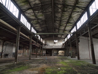 Obraz premium Ruina fabryki